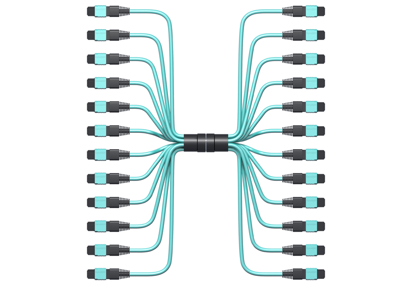 Multimode MPO Cable, 144 Strand, 125ft Multimode MPO Cable, 144 Strand, 125ft