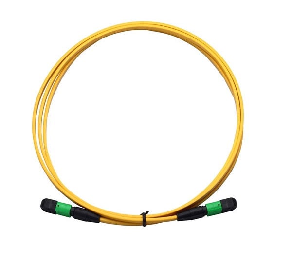 Plenum MTP Fiber Optic Cable, 8-Fiber, Single-mode, 100 Meter