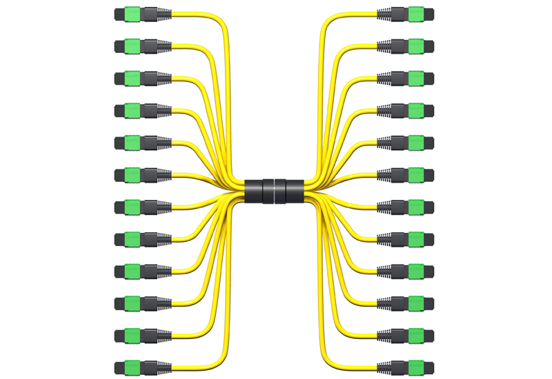 MPO Cable, 144-Fiber, Single-mode, 300ft