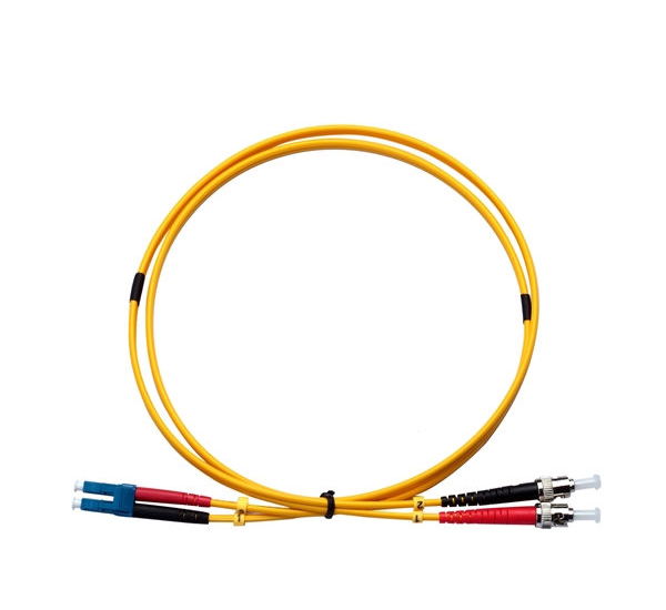 ST-LC Plenum Patch Cord Duplex Single-mode 7 Meter ST-LC Plenum Patch Cord Duplex Single-mode 7 Meter