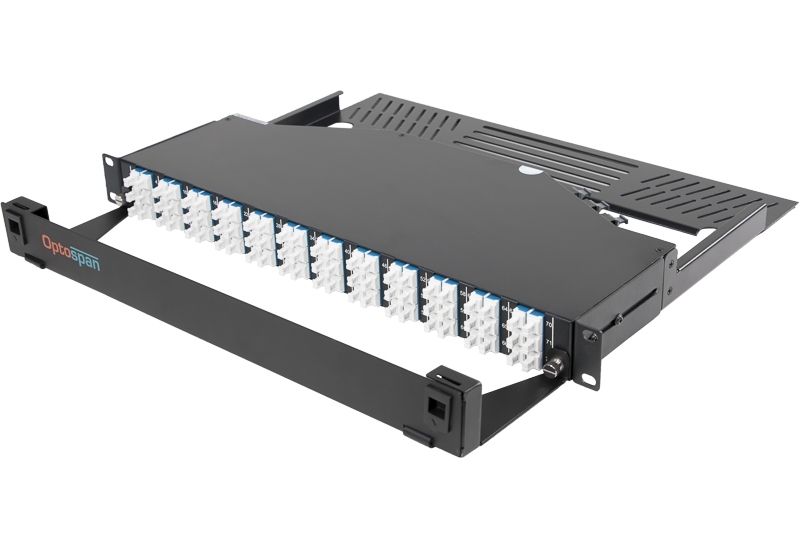 144 Port High Density MTP Patch Panel LC-MTP 24F Multimode (UPL4-LQAVWH-1AF)