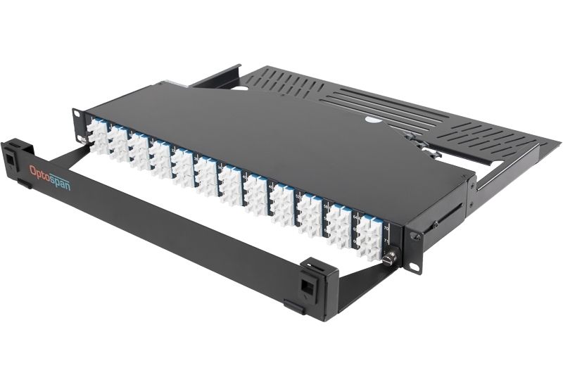 144 Port MTP Patch Panel 1U LC-MTP Single mode OS2 144 Port MTP Patch Panel 1U LC-MTP Single mode OS2