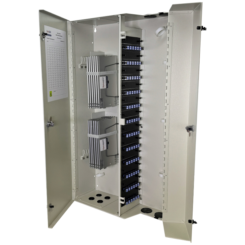 144 Fiber LC Adapter Multimode WM-288 Wall Mount Splice/Termination Panel 144 Fiber LC Adapter Multimode WM-288 Wall Mount Splice/Termination Panel