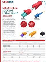 SecureFlex™ Secure Locking Fiber Cables