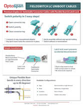 FieldSwitch™ Uniboot Duplex Fiber Cables FieldSwitch™ Uniboot Duplex Fiber Cables